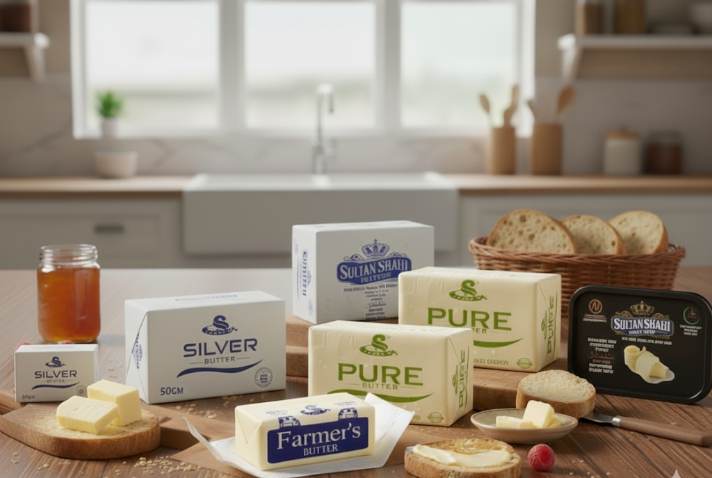 Butter Collection – pure salted and unsalted butter from Nameer Store & Baking Mart.