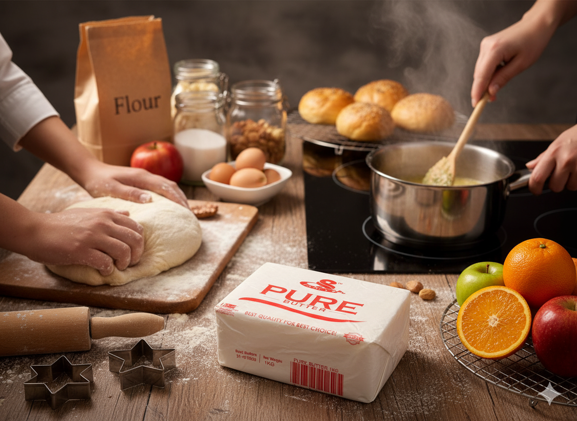 Pure Premium Butter – Natural, Creamy & Fresh Taste